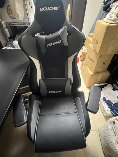 AKRACING デスク　モニター　モニターライト モニターアーム　チェアの5点セット　※3/25まで