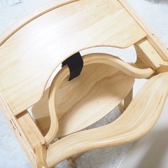美品✨カトージ プレミアムベビーチェアS ハイチェア 木製 離乳食 の画像