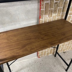ゴミ箱上 食器棚 幅94cm ラック 収納棚 ブラウン 木製 スチール キッチン収納 家具 高さ183cm 札幌市東区中沼町