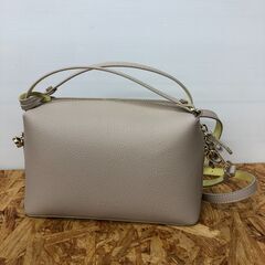 【A564】ショルダーバッグ TOCCA ベージュ