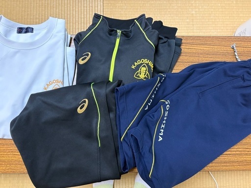 令和7年度入学カラー⭐︎鹿児島高校・男子体操服一式&通学カバン