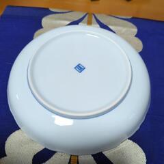 たち吉染付 花唐草輪花皿5枚　新品未使用の画像