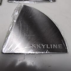 🚗SKYLINE ☝️非売品 ✌️ペアステンレスコースターの画像