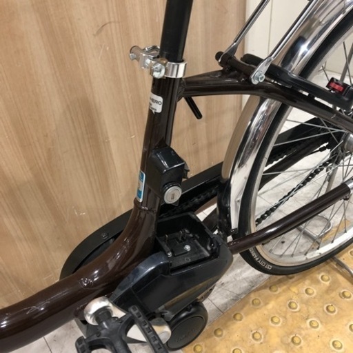 YAMAHA電子アシスト自転車ブラウン26インチ【トレファク堺福田店】
