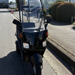 二輪車の洗車場