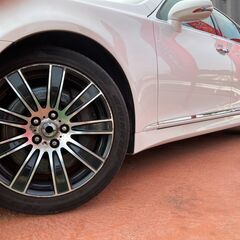レクサス LS460 バージョンSZ Iパッケージ ローンOK 純正エアサス 黒革シート パワーシートメモリー付の画像