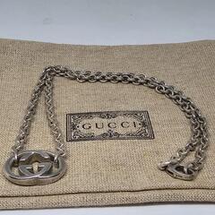 【超レア廃盤品】GUCCI インターロッキング G ネックレスの画像