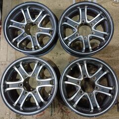 程度並 WEDS KILLER 15×6J 6H PCD114....