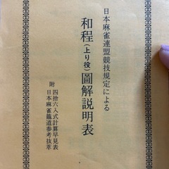 決まりました🙏値下げ！麻雀牌の画像