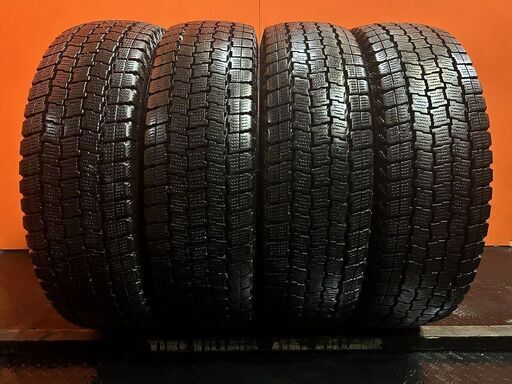 GOODYEAR ICE NAVI CARGO 195/80R15 107/105L LT 15インチ スタッドレス 4本 23年製 バリ溝 ハイエース キャラバン等　(KTN298)