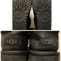 AGGメンズムートンブーツ30cmの画像