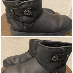 AGGメンズムートンブーツ30cmの画像