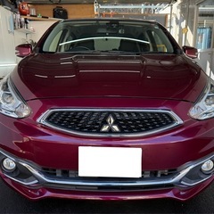 H28 三菱　ミラージュ　車検2年付き　走行少ない35,700㎞の画像