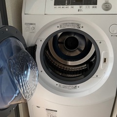 【SHARP ドラム式洗濯機】の画像