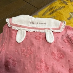 クーラクール  セーラーえり　うさみみ可愛いピンクカットソーの画像