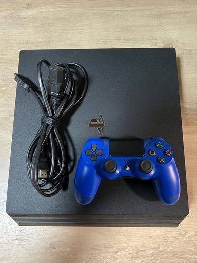 PS4 Pro 本体　ジェットブラック　コントローラー付　SSD換装 1TB