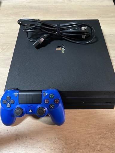 PS4 Pro 本体　ジェットブラック　コントローラー付　SSD換装 1TB