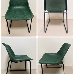 美品】クラッシュゲート ダイニングチェア3色・在庫4脚(セット売り安く
