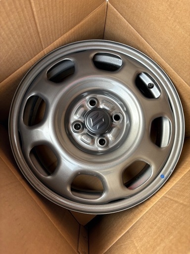 スズキハスラー純正スチールホイール4本セット