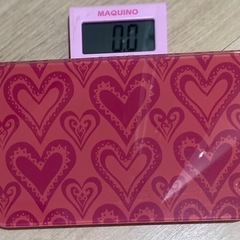 コンパクトサイズ　体重計
