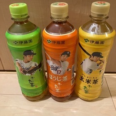 伊藤園  お〜いお茶 大谷翔平選手　玄米茶、緑茶、ほうじ茶　 6...