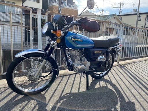 エンジン絶好調新品パーツ多数HONDA CG125キャブ車