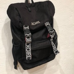 値下げX-girlたっぷり入る多機能リュック 
