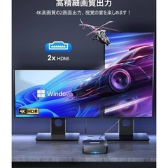 ミニpc n100 高速動作 mini pc n100 最大3.4GHzの画像
