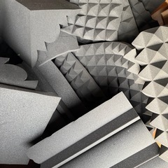 【セット売り】防音材 吸音材　自作スタジオ DIY DTMの画像