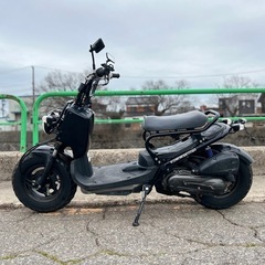 在庫処分!!最終値下げ!! 実動 ZOOMER ズーマー AF58 原付 スクーター 富山 カスタム車両 社外マフラー 社外サスペンションの画像