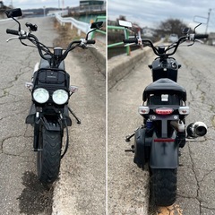 在庫処分!!最終値下げ!! 実動 ZOOMER ズーマー AF58 原付 スクーター 富山 カスタム車両 社外マフラー 社外サスペンションの画像