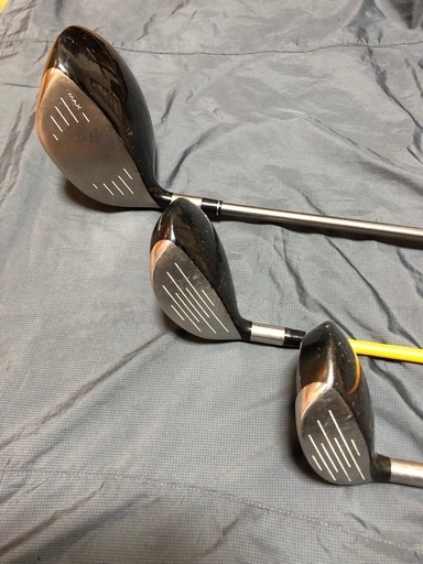 TaylorMadeドライバー&フェアウエーウッド3本セット￼