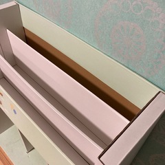 絵本棚　ダンボール製の画像