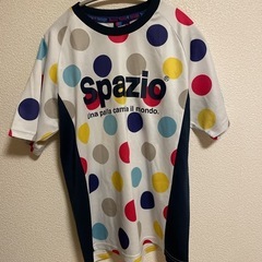 Spazio ドット柄 半袖シャツ Mサイズ