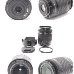 一眼初心者必見！軽量＆高画質Canon X7フルセット♪ キヤノン 一眼レフ Canon EOS Kiss X7 レンズセット 新品SD