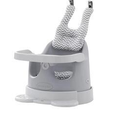 《ベビーチェア ローチェア クッションセット テーブル付き  食事チェアー  シリコンビブ付 テーブルチェア ブースター 椅子 ベビーハイチェア 脱出防止機能 Bonbebe 5way 多機能 ベビーチェア》の画像