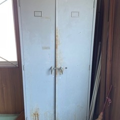 レトロ。　ロッカー？　保管庫