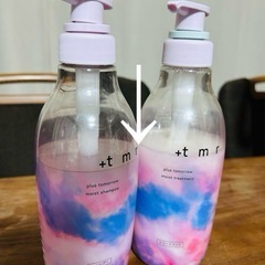 【お話中です】＋ｔｍｒ プラストゥモロー モイスト シャンプー＆ヘアトリートメント　／　HIMAWARIのちから ディアボーテ リッチ＆リペア オイルインシャンプー オイルインコンディショナー　全4点セット☺️　の画像