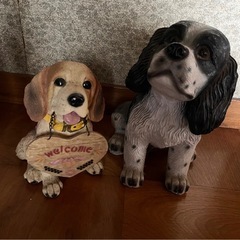 犬の置き物
