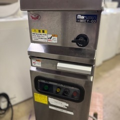 【中古】電気ゆで麺機 3テボ マルゼン MREY-03 幅260...