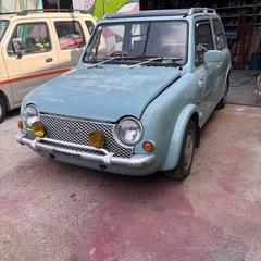 PAO NISSAN パオ　車検入ってます！