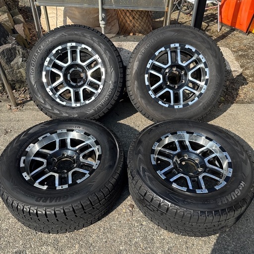 17インチ6穴ホイール スタッドレスプラド ハイラックス