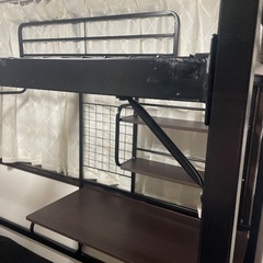 ニトリ　パイプシステムベッドの画像