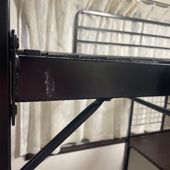 ニトリ　パイプシステムベッドの画像