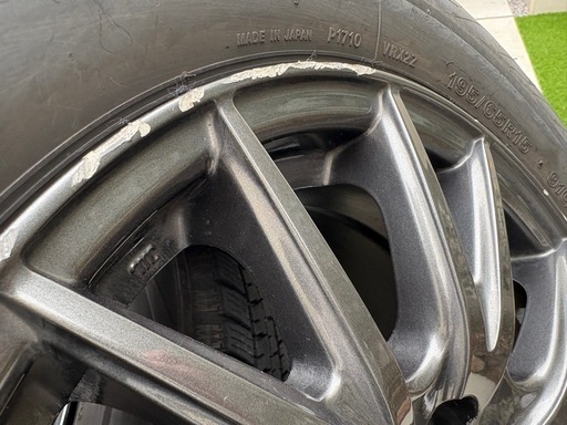VRX2付きホイール195/65R15