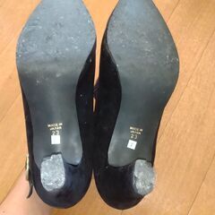パンプス　結婚式　黒色　値下げの画像