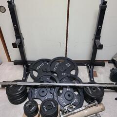 ダンベル、バーベル、ベンチセット等