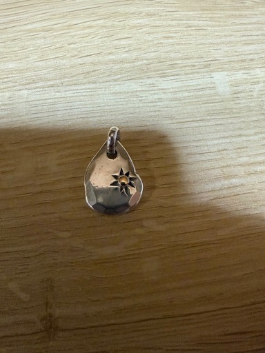 太陽神　平打ちネックレストップ