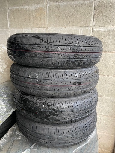 [引き渡し車決定]ブリヂストン　サマータイヤ　155/65R14 4本セット　3ヶ月前製造