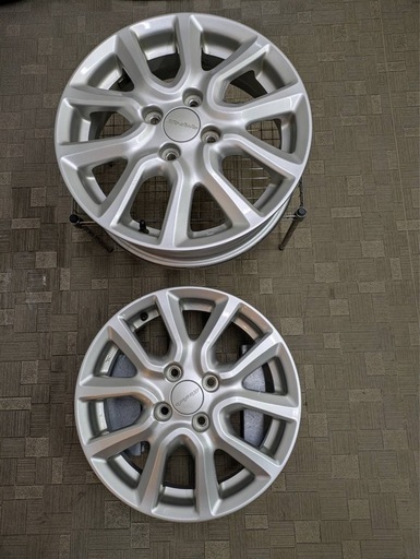 ホンダ モデューロ 15インチ 4.5J インセット45 PCD100 4H 4本セット